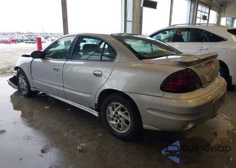2003 Pontiac Grand Am Se z USA, uszkodzony, nr VIN 1G2NE52FX3C297386